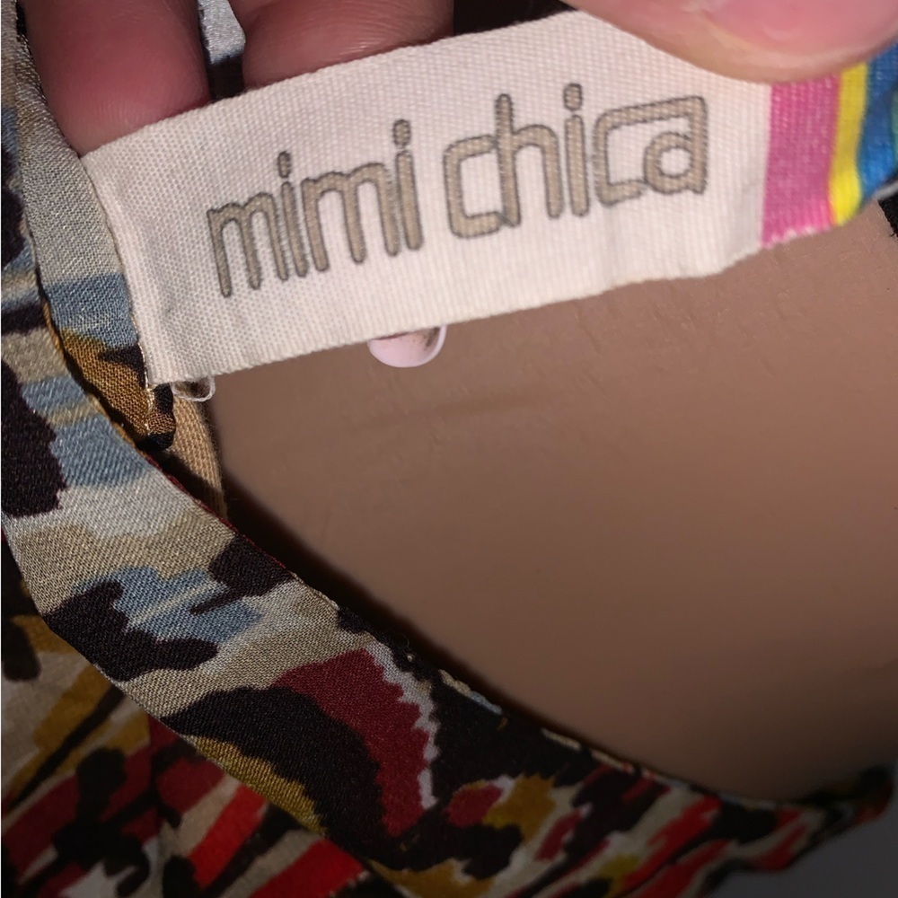 Mima Chica maxi slit skirt Multicolor Small - Picture 6 of 7